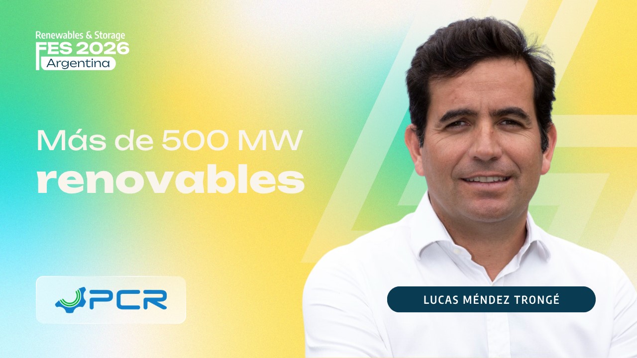 PCR acelera en renovables: supera los 500 MW y analiza la nueva licitación AlmaSADI de almacenamiento    