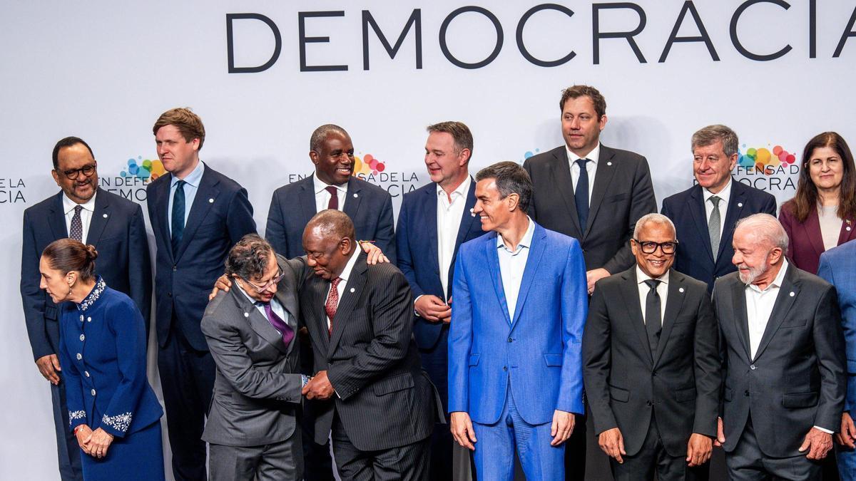 Sánchez, Lula y Sheinbaum sellan un frente común para frenar la crisis humanitaria en Cuba