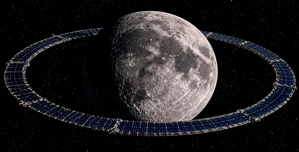 El anillo solar en la Luna: el plan japonés que podría reemplazar a los combustibles fósiles en la Tierra