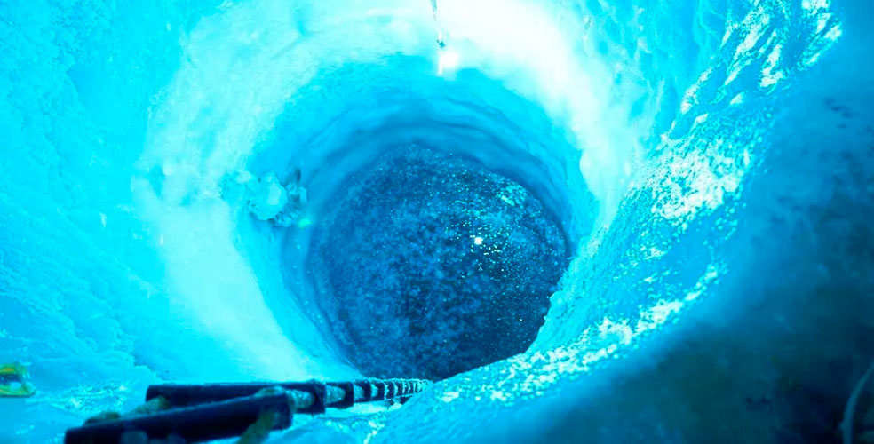 China perfora más de 3.400 metros en la Antártida