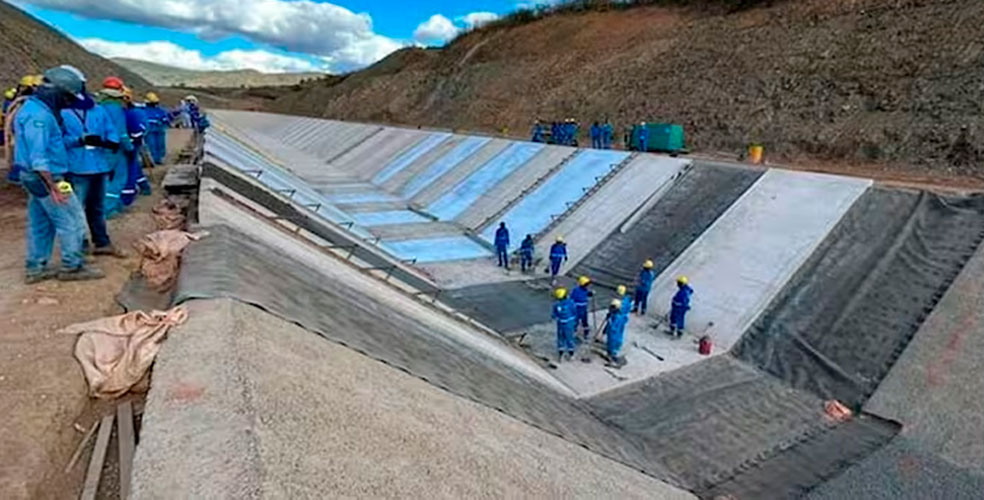 Brasil construye un río artificial de 145 km para vencer la sequía en el nordeste más árido