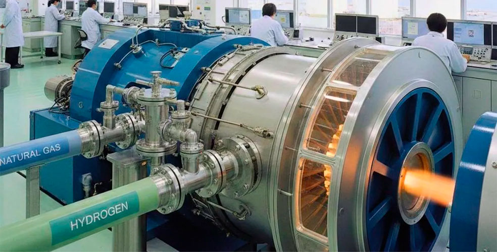 Japón lanza el primer motor comercial que genera electricidad con hidrógeno