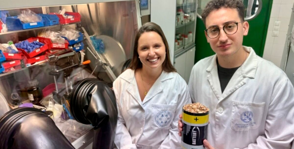 Batería sin litio hecha con cáscaras de pistacho: el invento español que revoluciona el almacenamiento de energía